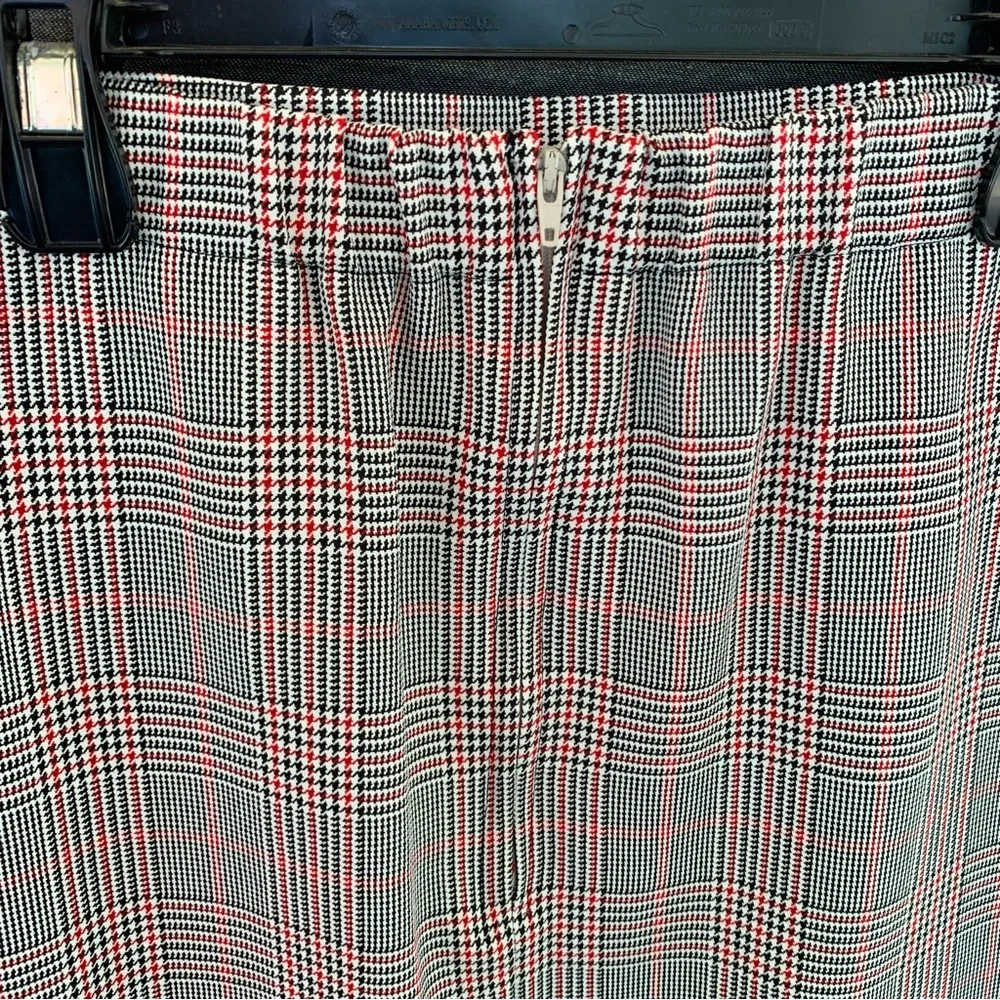 Vintage Plaid Pencil Skirt Women’s Size 12